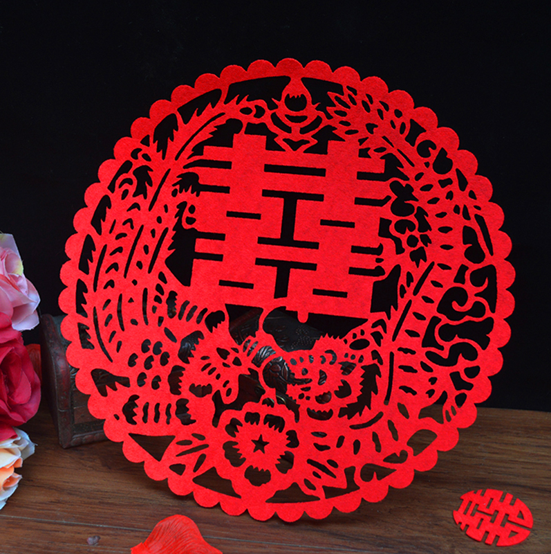 無紡布毛氈婚慶用品