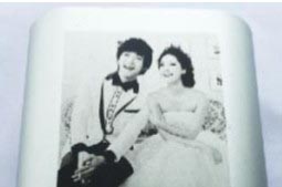 氧化鋁標刻灰度照片