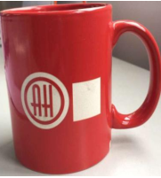 陶瓷杯剝除釉層