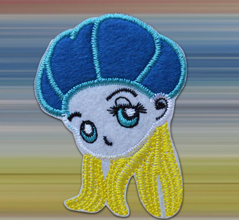 服裝貼布繡、花系婚紗